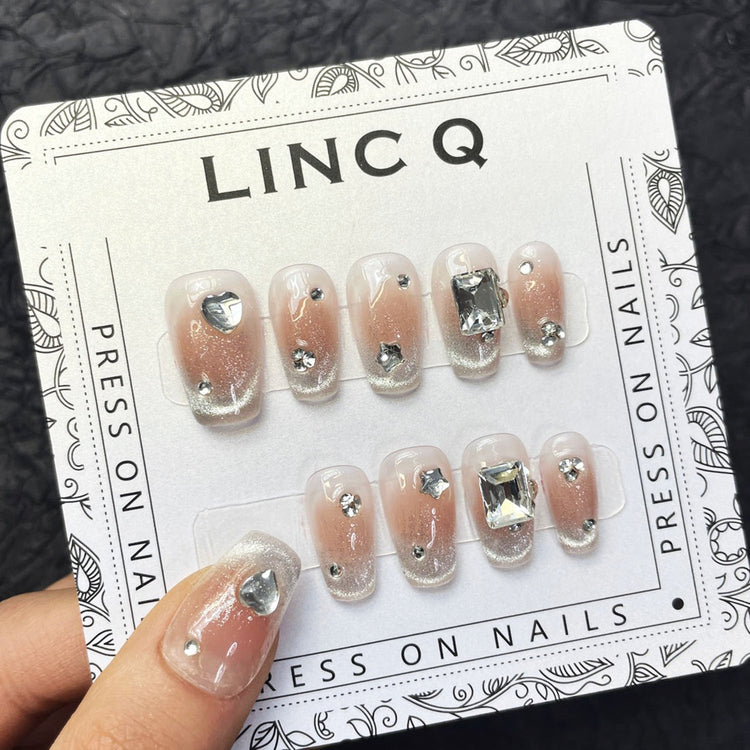 Linc Q Press on Nails Tips #96 Short 00096