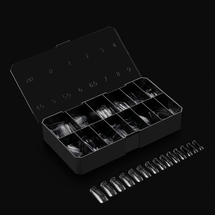 Apres Gel-X Soft Gel Tips Sculpted Square Long 280Pcs 12020
