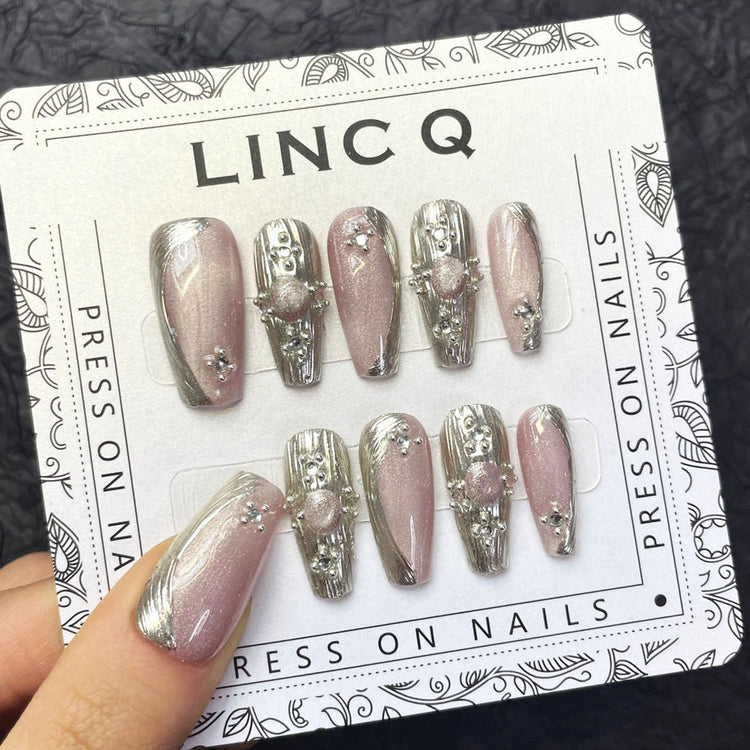 Linc Q Press on Nails Tips #1208 Short 01208