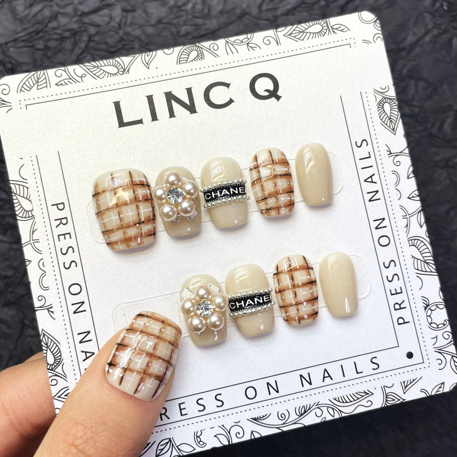 Linc Q Press on Nails Tips #1305 Short 01305