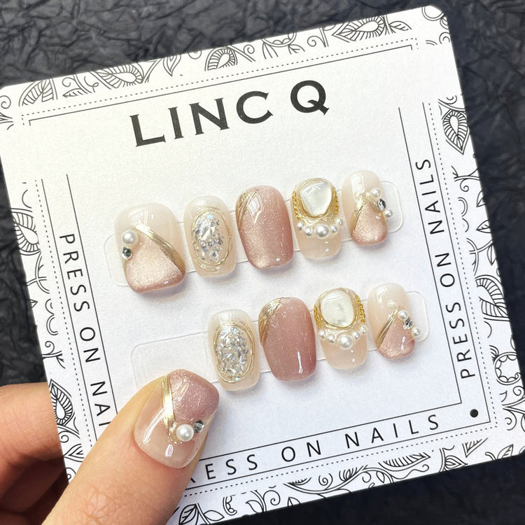 Linc Q Press on Nails Tips #1344 Short 01344