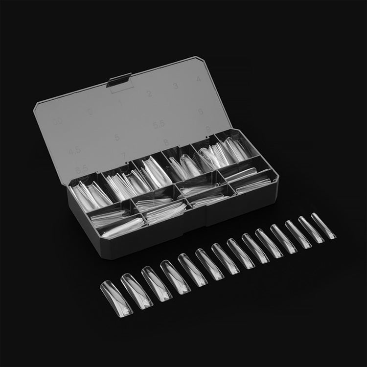 Apres Gel-X Soft Gel Tips Sculpted Square XX-Long 210 Pcs