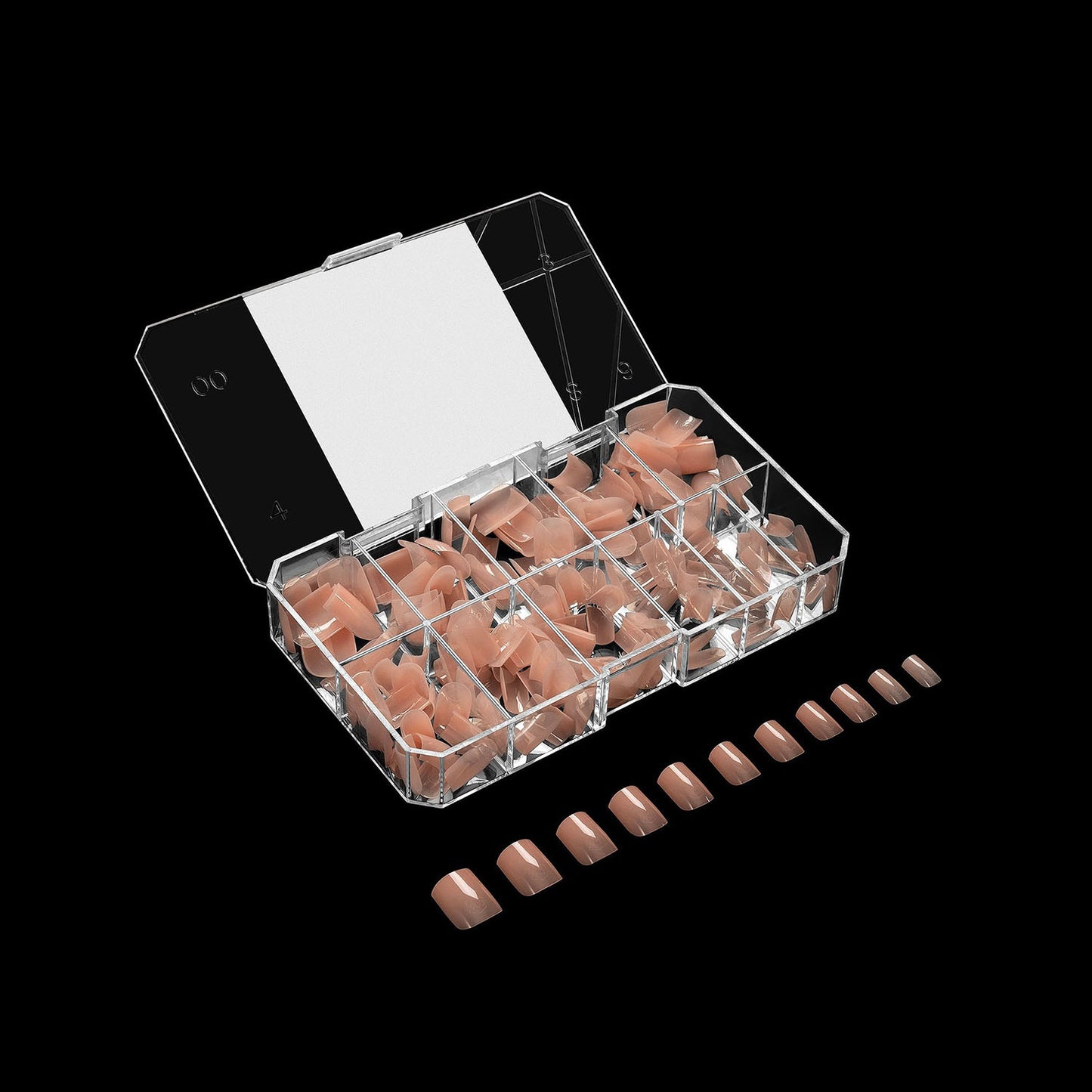 Apres Neutrals Gel-X Emma Natural Square X-Short 40142