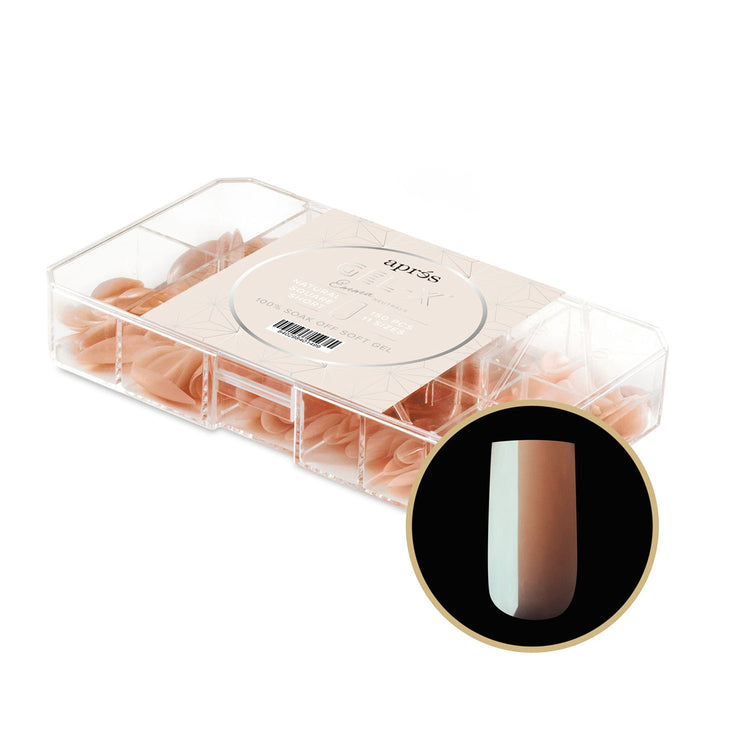 Apres Neutrals Gel-X Emma Natural Square Short 40149