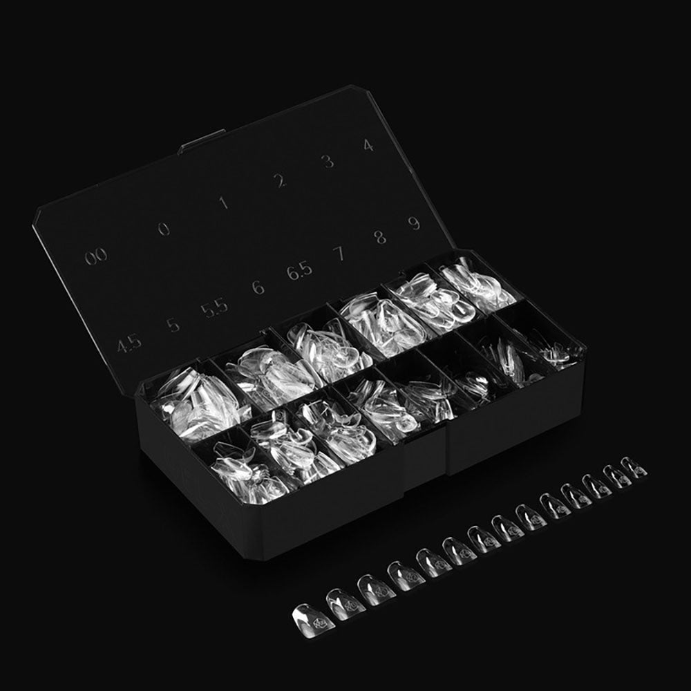 Apres Gel-X Tips Sculpted Coffin Short Soft 600Pcs 40162