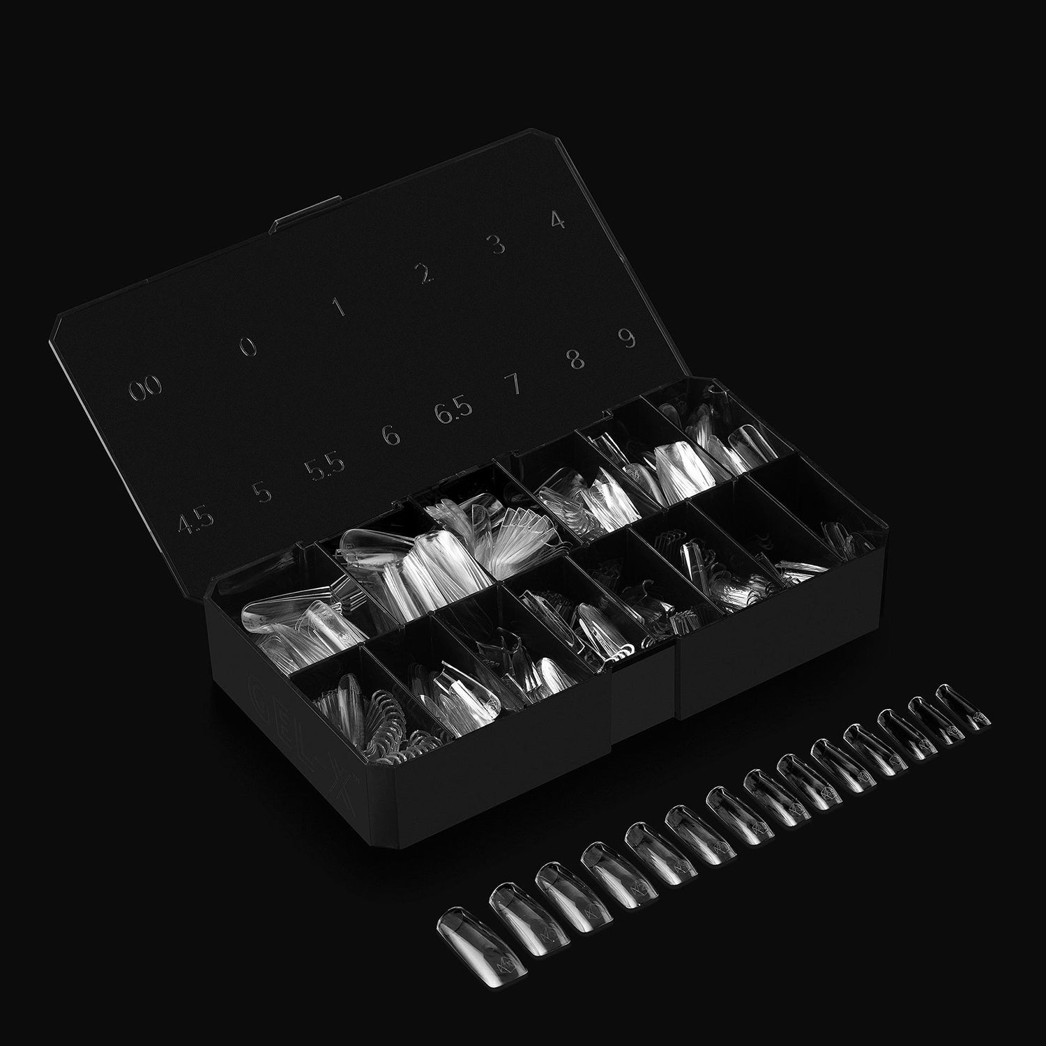 Apres Gel-X Tips Sculpted Square Long 600Pcs 40165