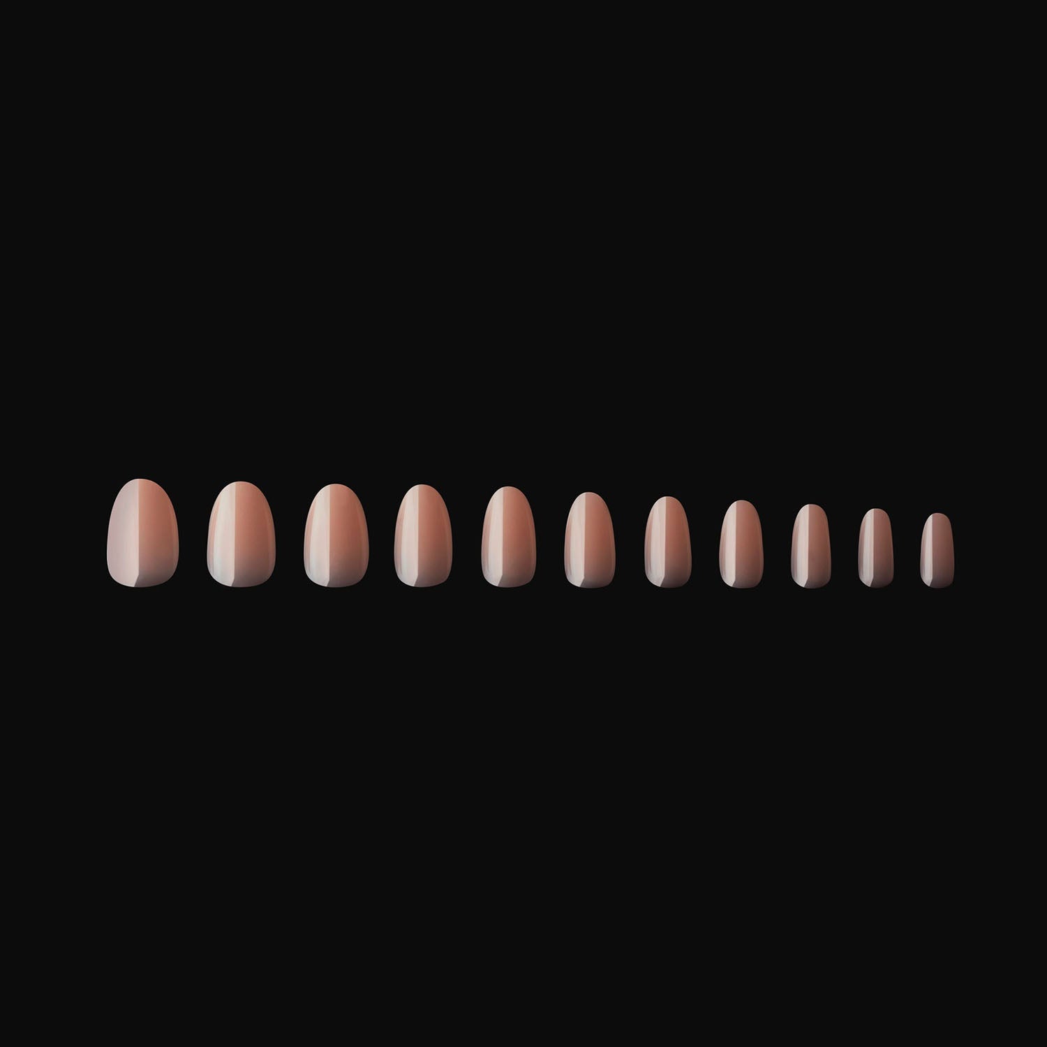 Apres Neutrals Gel-X Imani Natural Round Short 40185
