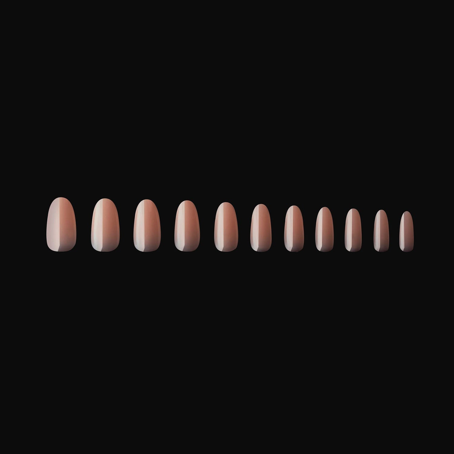 Apres Neutrals Gel-X Imani Natural Round Medium 40186