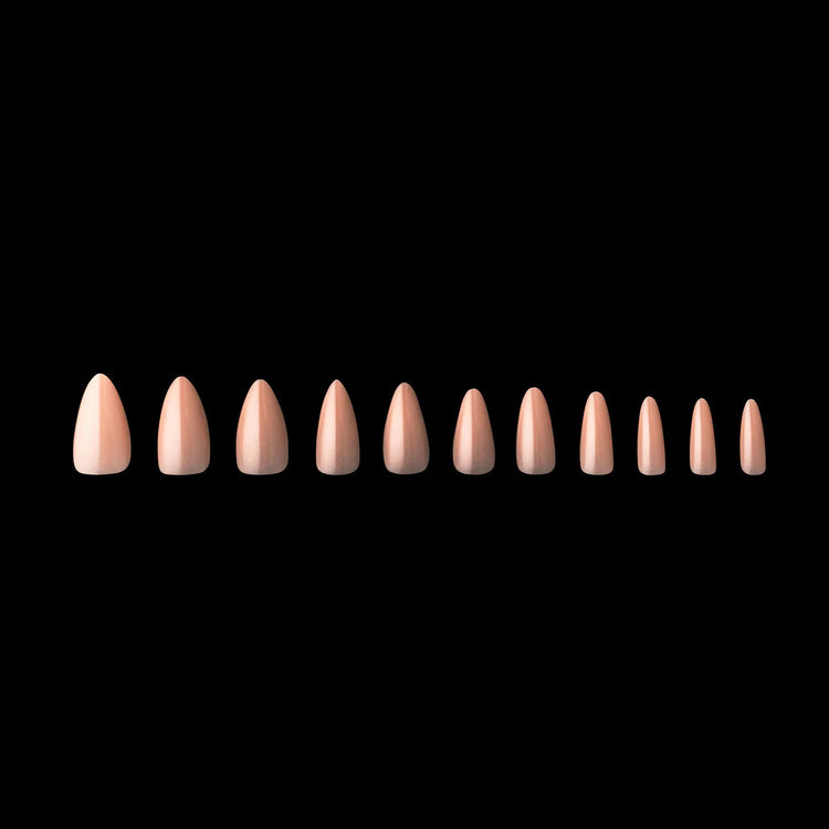 Apres Gel-X Lila Neutrals Natural Stiletto Short 150PC 40209