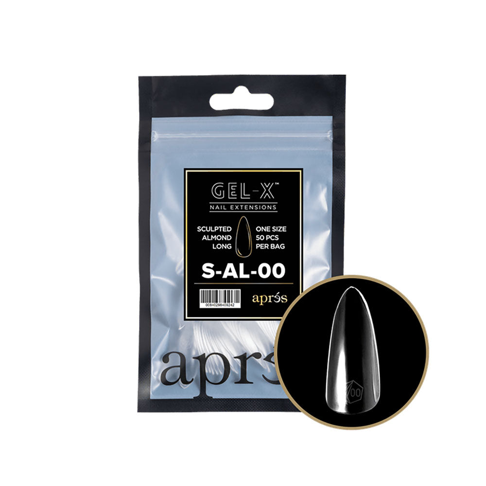 Apres Gel-X Tips Sculpted Almond Long Refill SAL00 40924