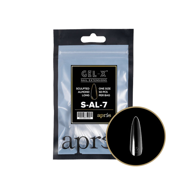 Apres Gel-X Tips Sculpted Almond Long Refill SAL7 40935