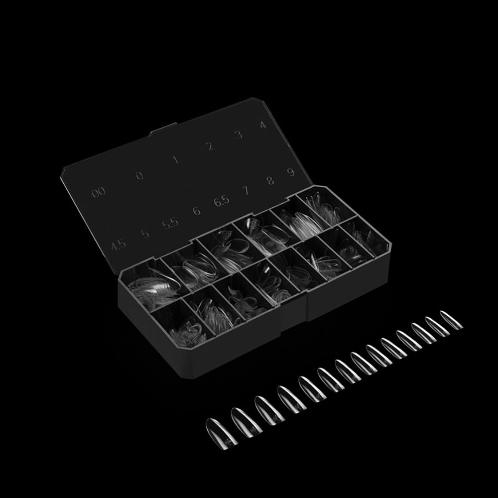 Apres Gel-X Soft Gel Tips Natural Round Long 280Pcs 41175