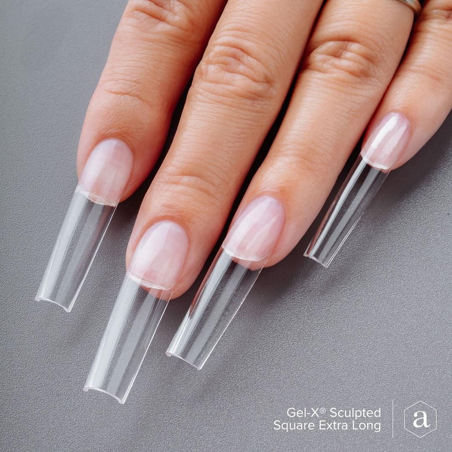 Apres Gel-X Tips Sculpted Square X-Long 420Pcs 41881