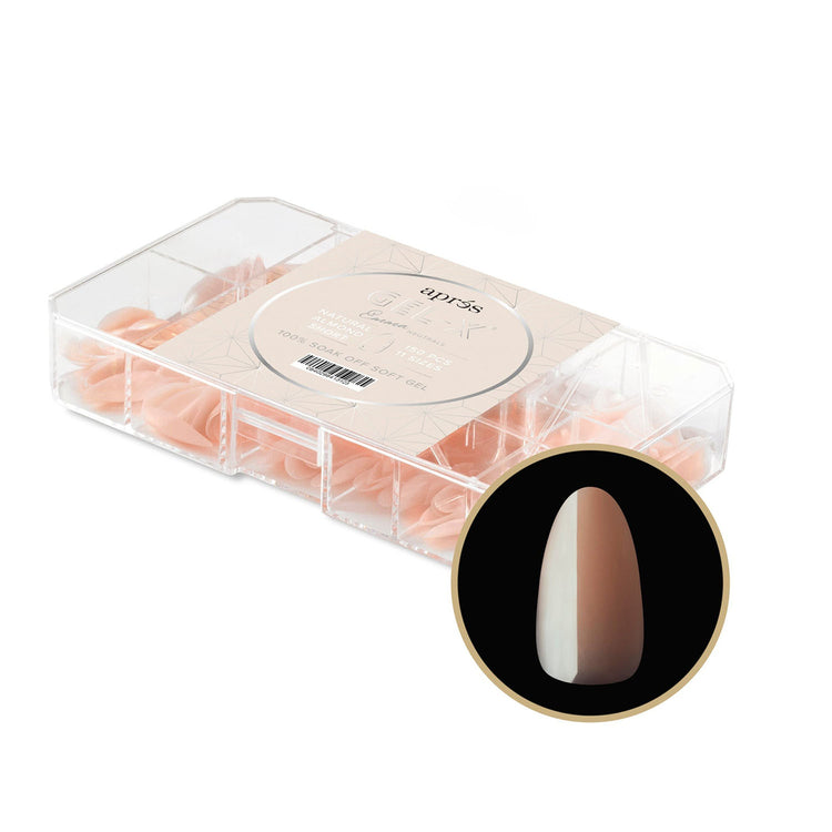 Apres Neutrals Gel-X Emma Natural Almond Short 41312