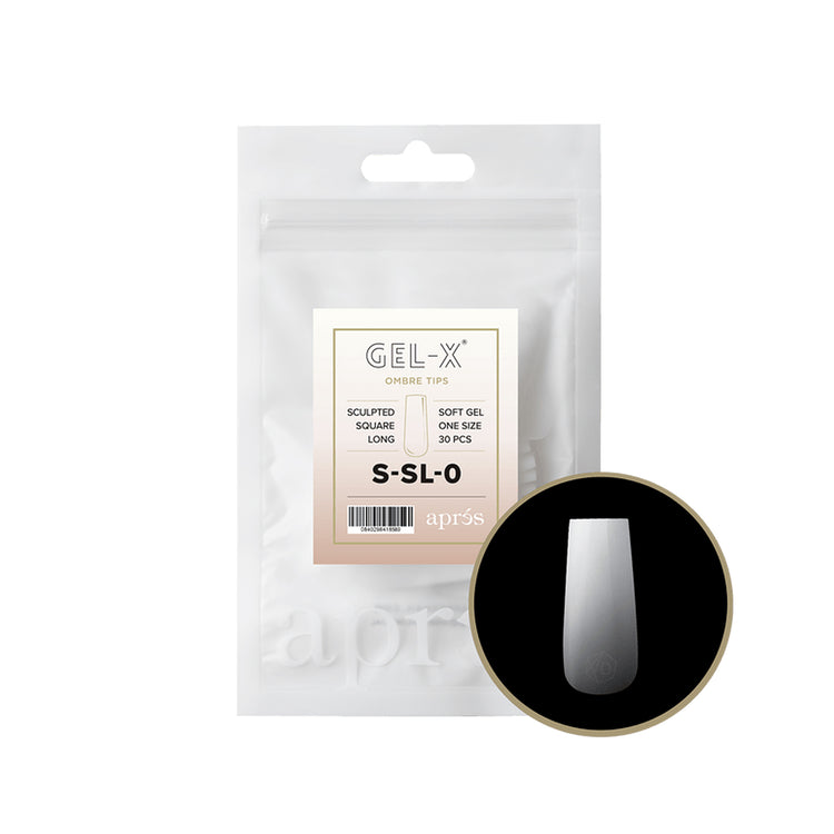 Apres Ombre Gel-X Sculpted Square Long Refill S-SL-0 41858