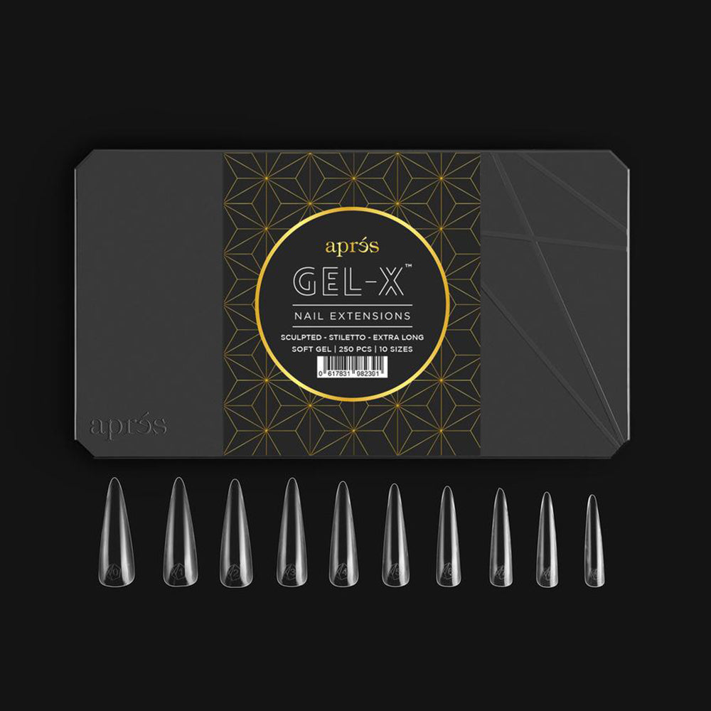 Apres Gel-X Sculpted Stiletto Extra Long 250Pcs 82391