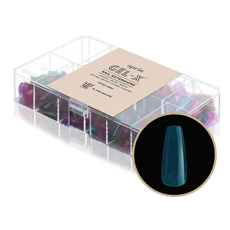 Apres Gel-X Tips V/C Natural Coffin Medium 500Pcs YO-V-NCM