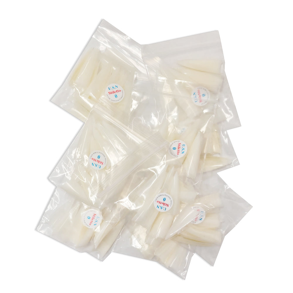 USN StillettoTips #0 Bag Of 500 Tips