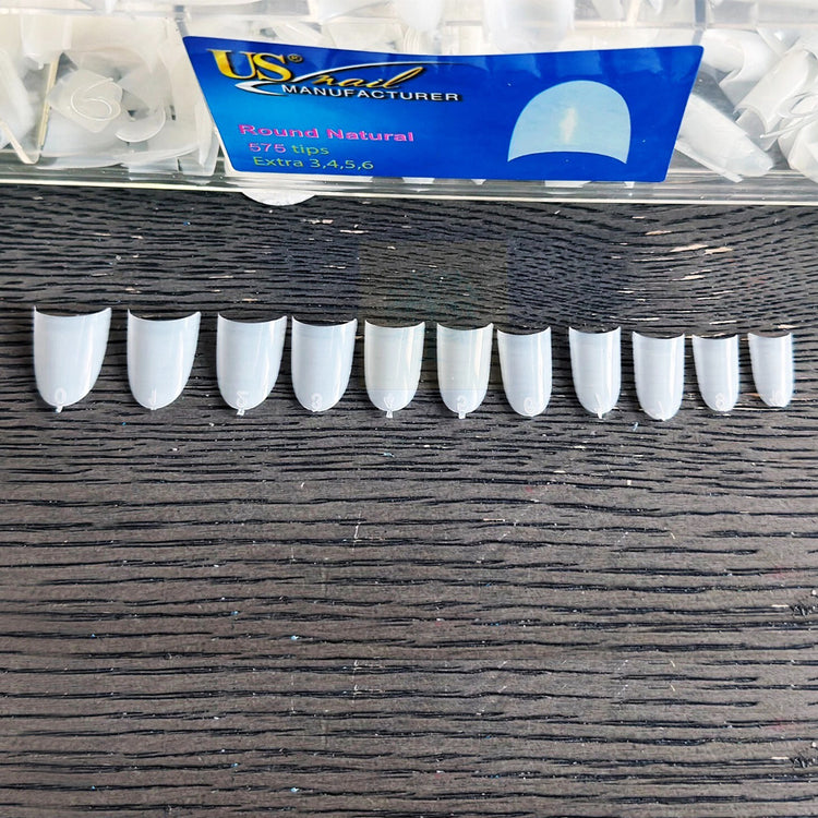 USN Round Natural Size 0-10 In Box 575 Tips 00409