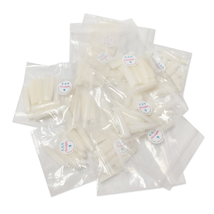 USN Straight Tips 9 Bag Of 500 Tips
