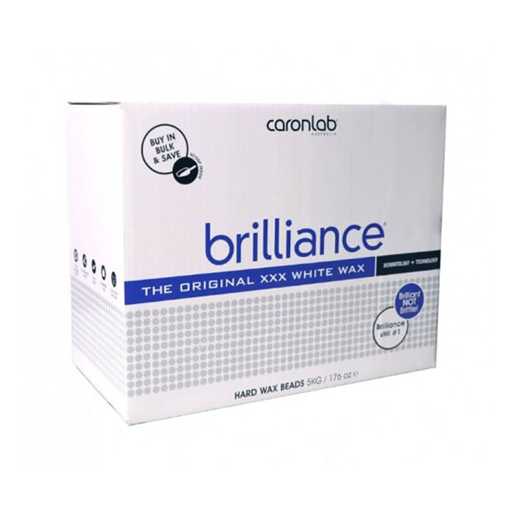 Caronlab Brilliance XXX White Wax Beads 5Kg CL-2WHBRB5/00809
