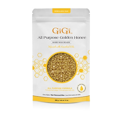 Gigi All Purpose Golden Honee Hard Wax Beads 32 oz 03180