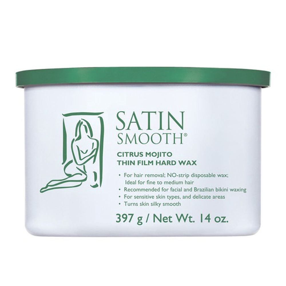 Satin Smooth Citrus Mojito Thin Film Hard Wax 14 oz 814147
