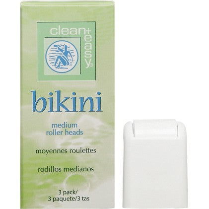 C&E Medium (Bikini) Roller Head 3packs 41635