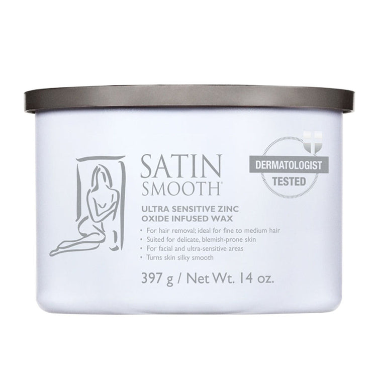 Satin Smooth Ultra Sensitive Zinc Oxide Wax 14 oz 814151