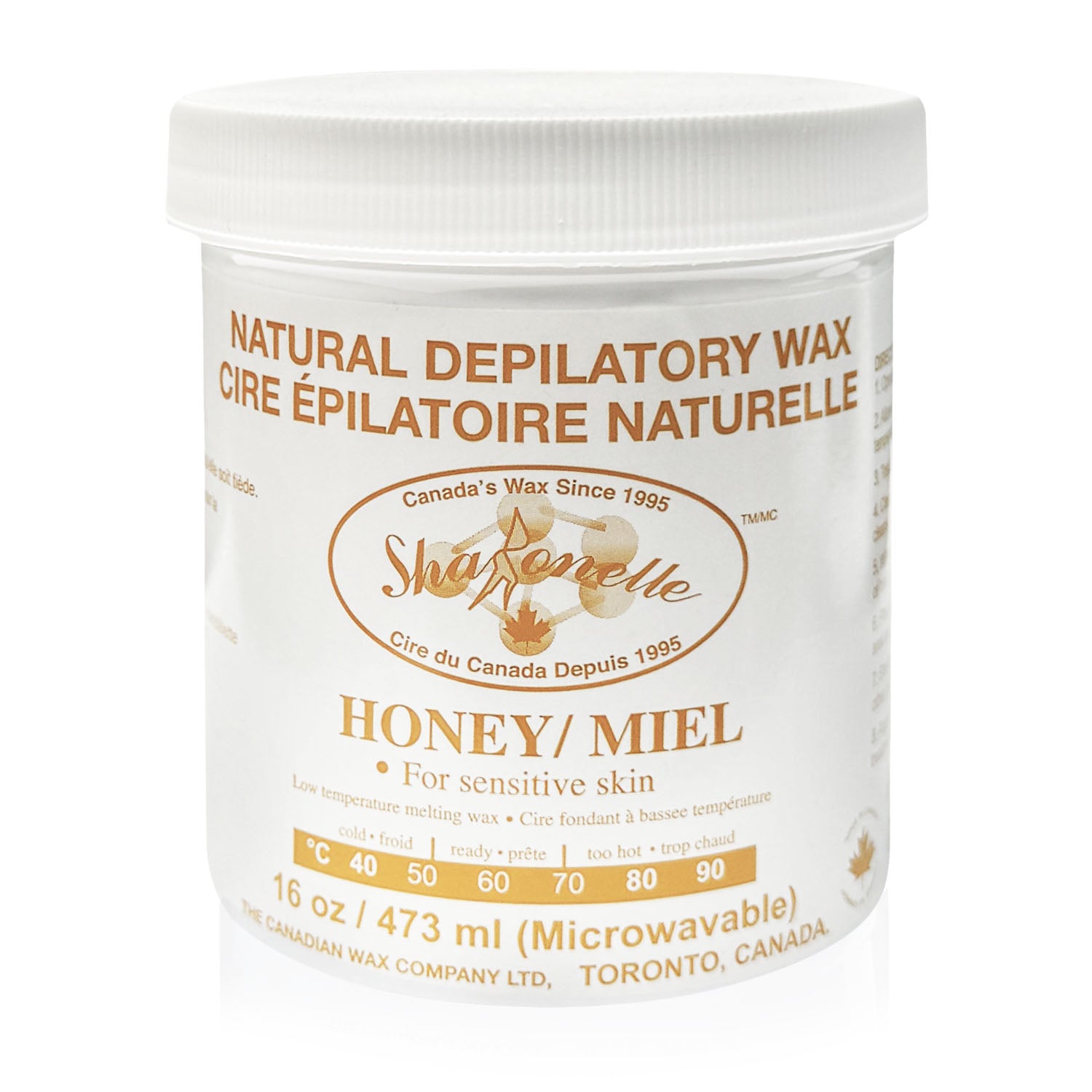 Sharonelle Honey Wax 16 oz./ 473ml Microwaveable H-16