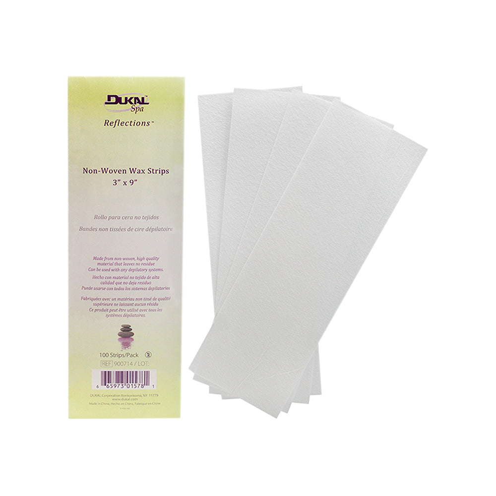 Dukal Non-Woven Wax Strips 3" x 9" 100PK 900714/01578