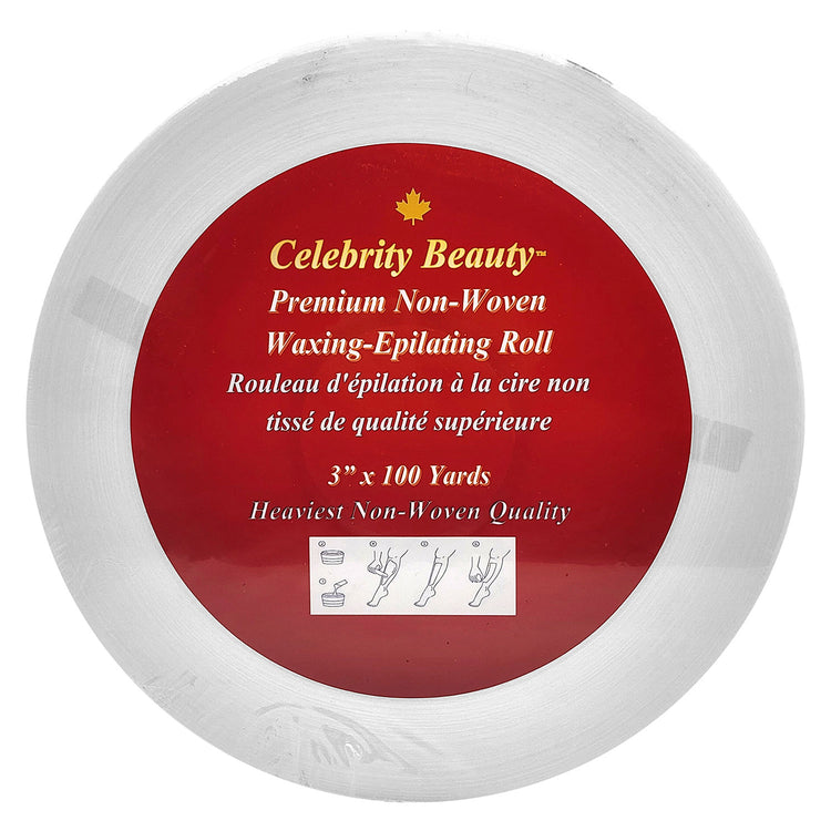 Celebrity Beauty Premium Non Woven Wax Roll 3"x100 68833