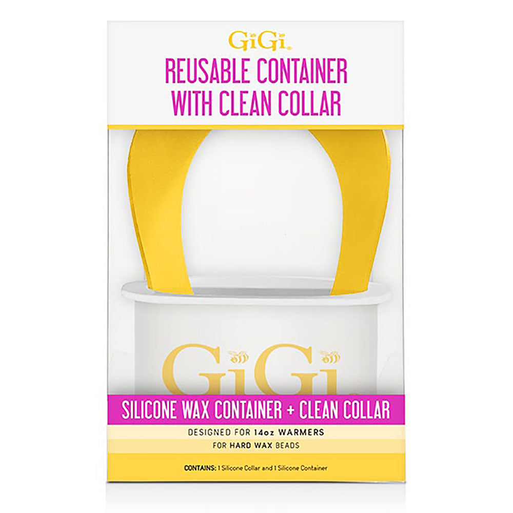 GiGi Silicone Reusable Container with Clean Collar 92033