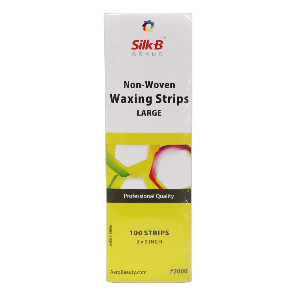 Silk-B Non-Woven Waxing Strips Pre-Cut 3"x9"100pcs 26060