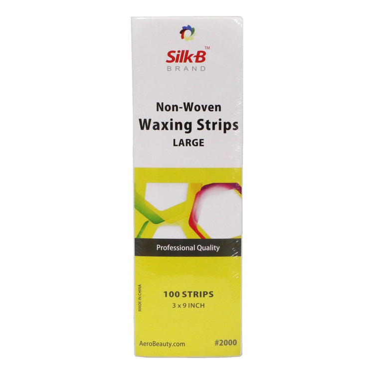 Silk-B Non-Woven Waxing Strips Pre-Cut 3"x9"100pcs 26060