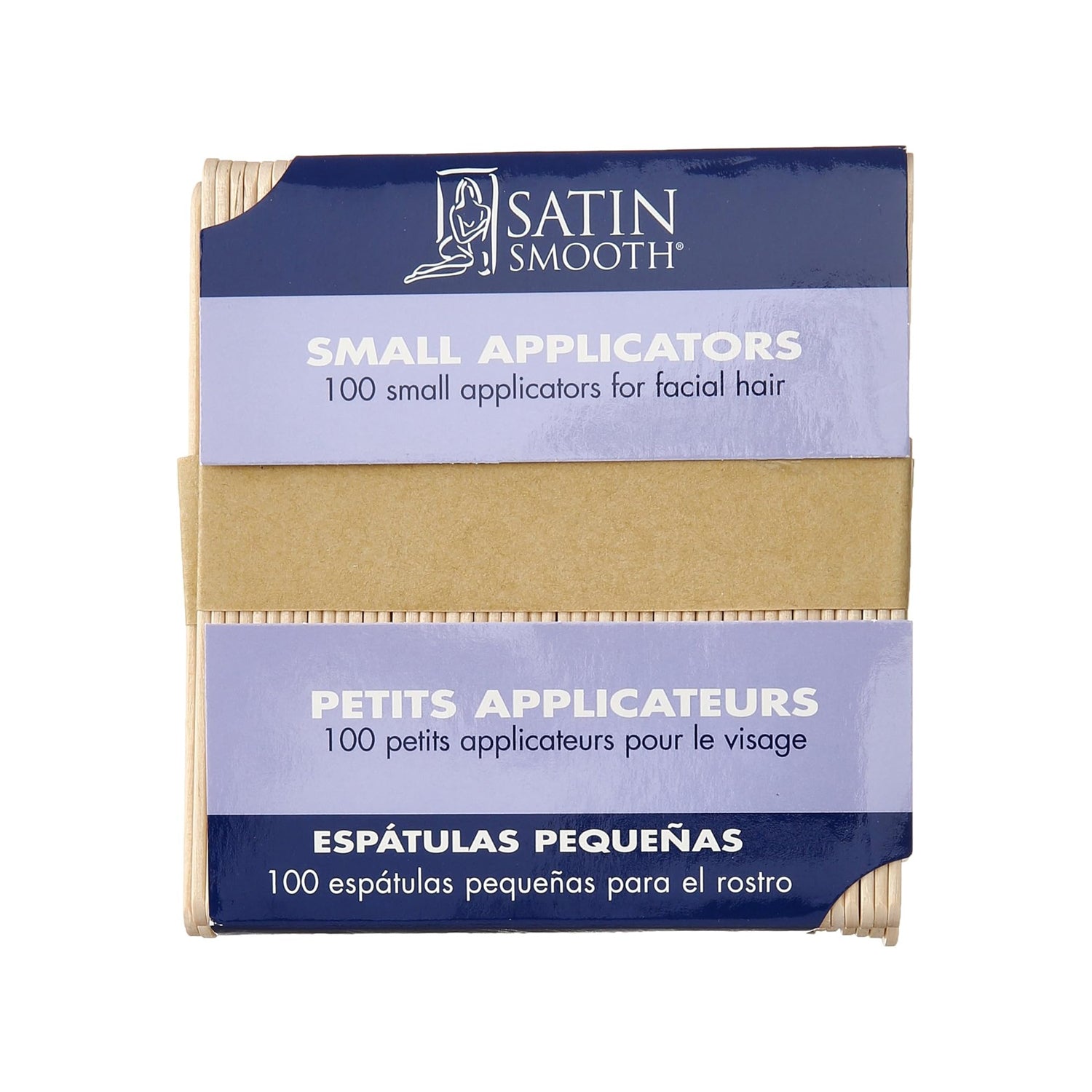 Satin Smooth Wood Applicators - Small 100/bag 814166 19369