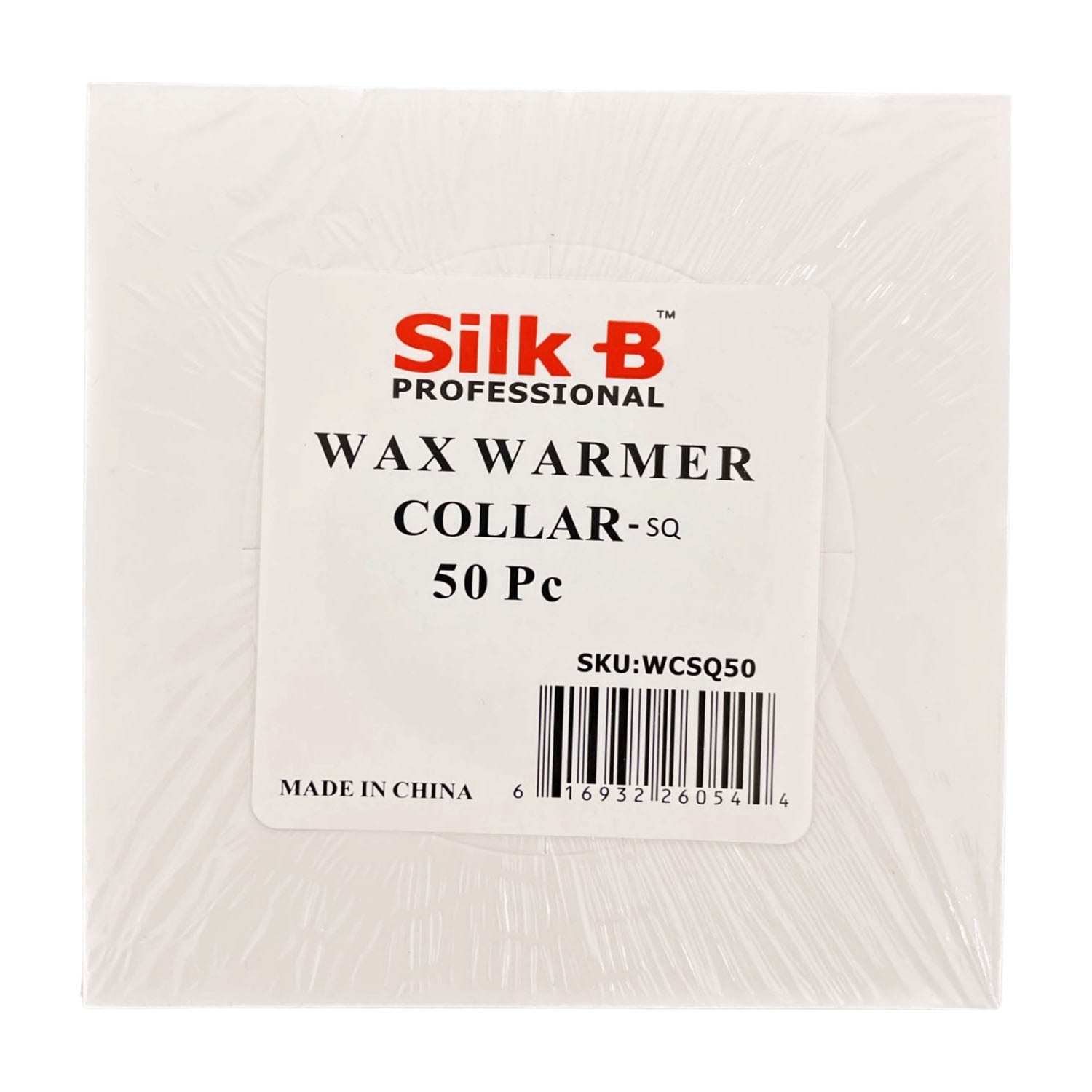 Silk B Wax Warmer Collar Square 50 Pcs WCSQ50 26054
