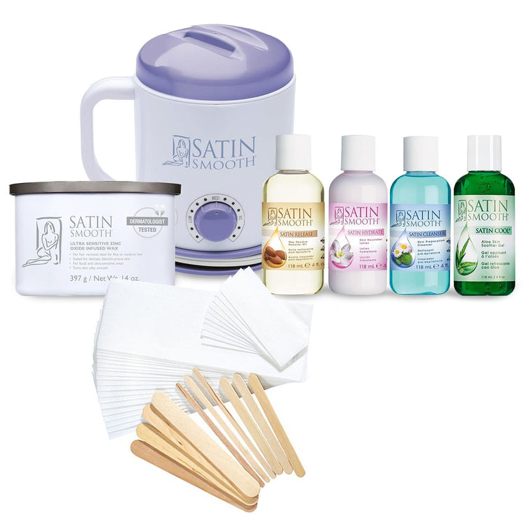 Satin Smooth Professional Starter Wax Warmer Kit 814223