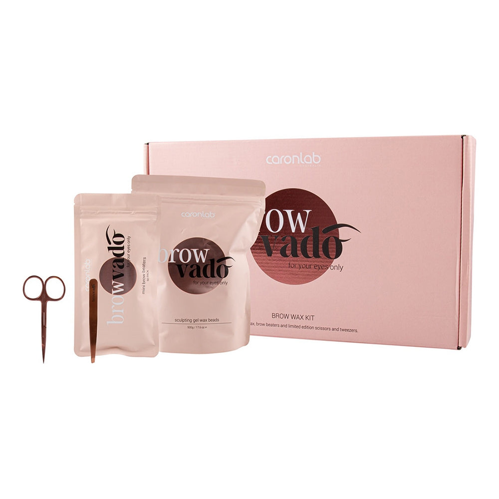 Caronlab Browvado Brow Wax Kit CL2WBBVKIIT 00905