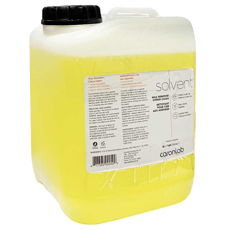 Caronlab Wax Remover Citrus Clean Refill 5Lt CL-2ASOL5 00059