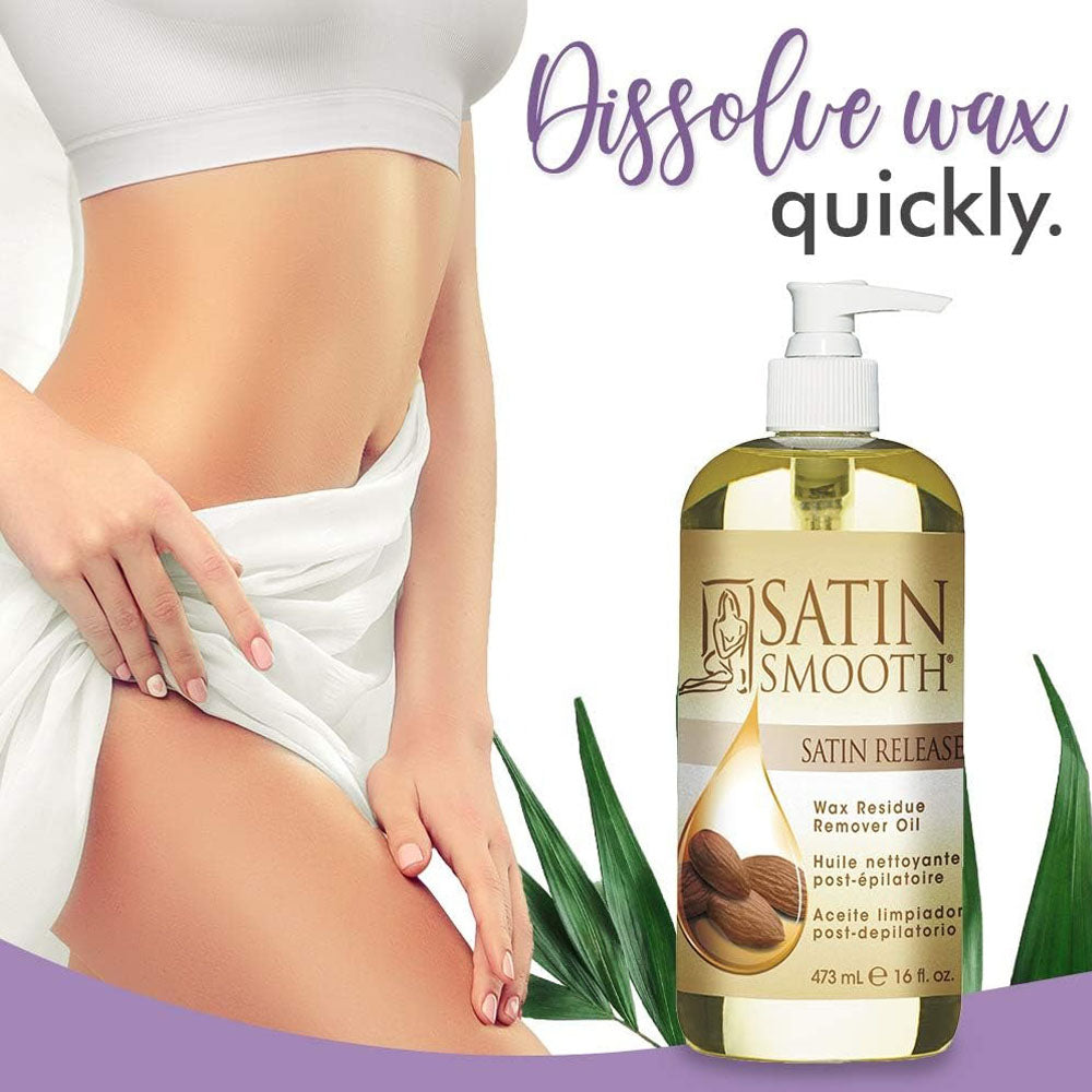 Satin Smooth Wax Residue Remover Oil 16 oz 814217